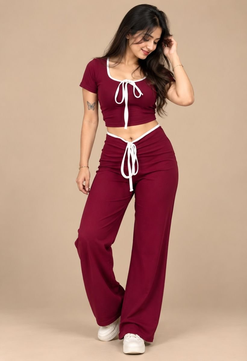 Doubletone halfsleeve cord set