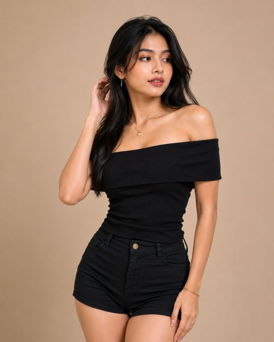 Offshoulder top