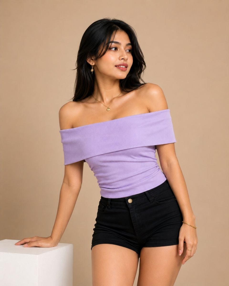 Offshoulder top