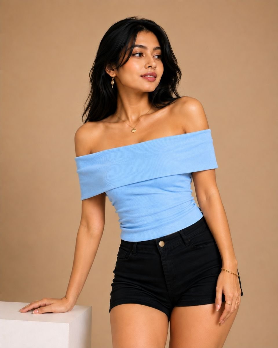 Offshoulder top
