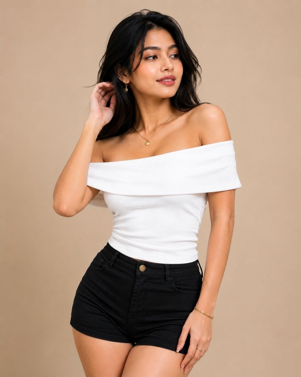 Offshoulder top