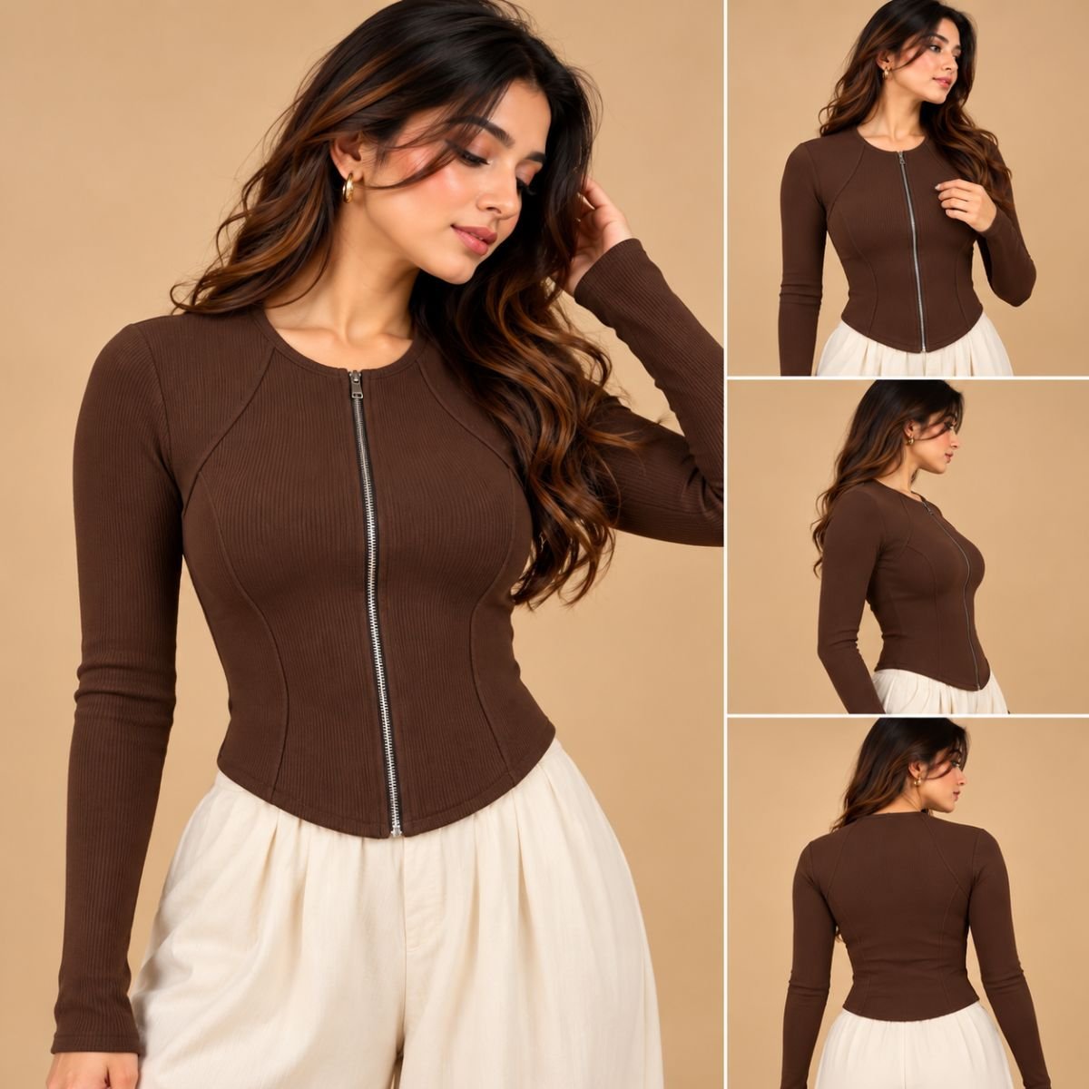 Cruve zip jacket