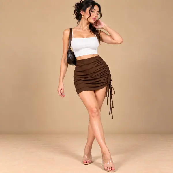 Short ruched skirt (fita)