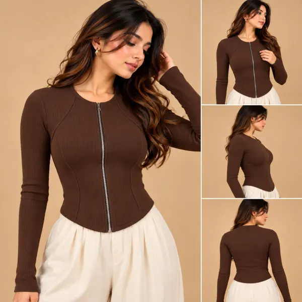 Cruve zip jacket