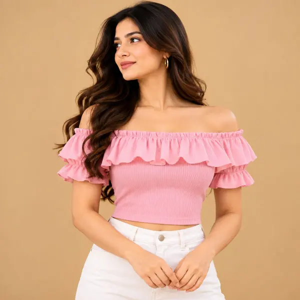 Classic Off-shoulder Top