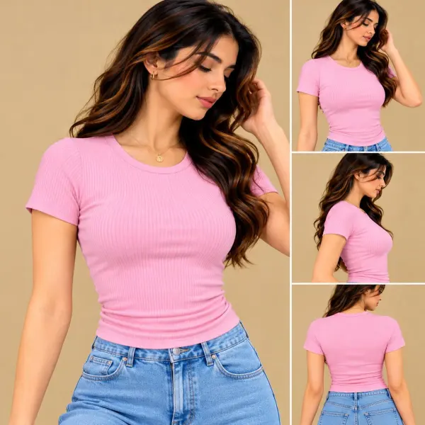 Smoothline roundneck tees