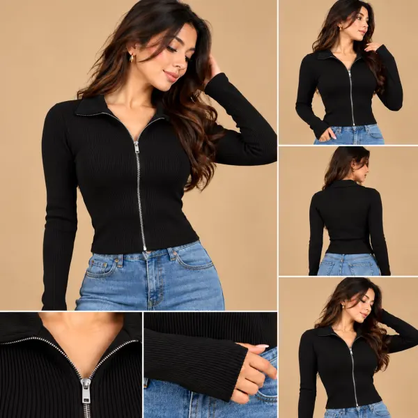 Chic Collar Jacket